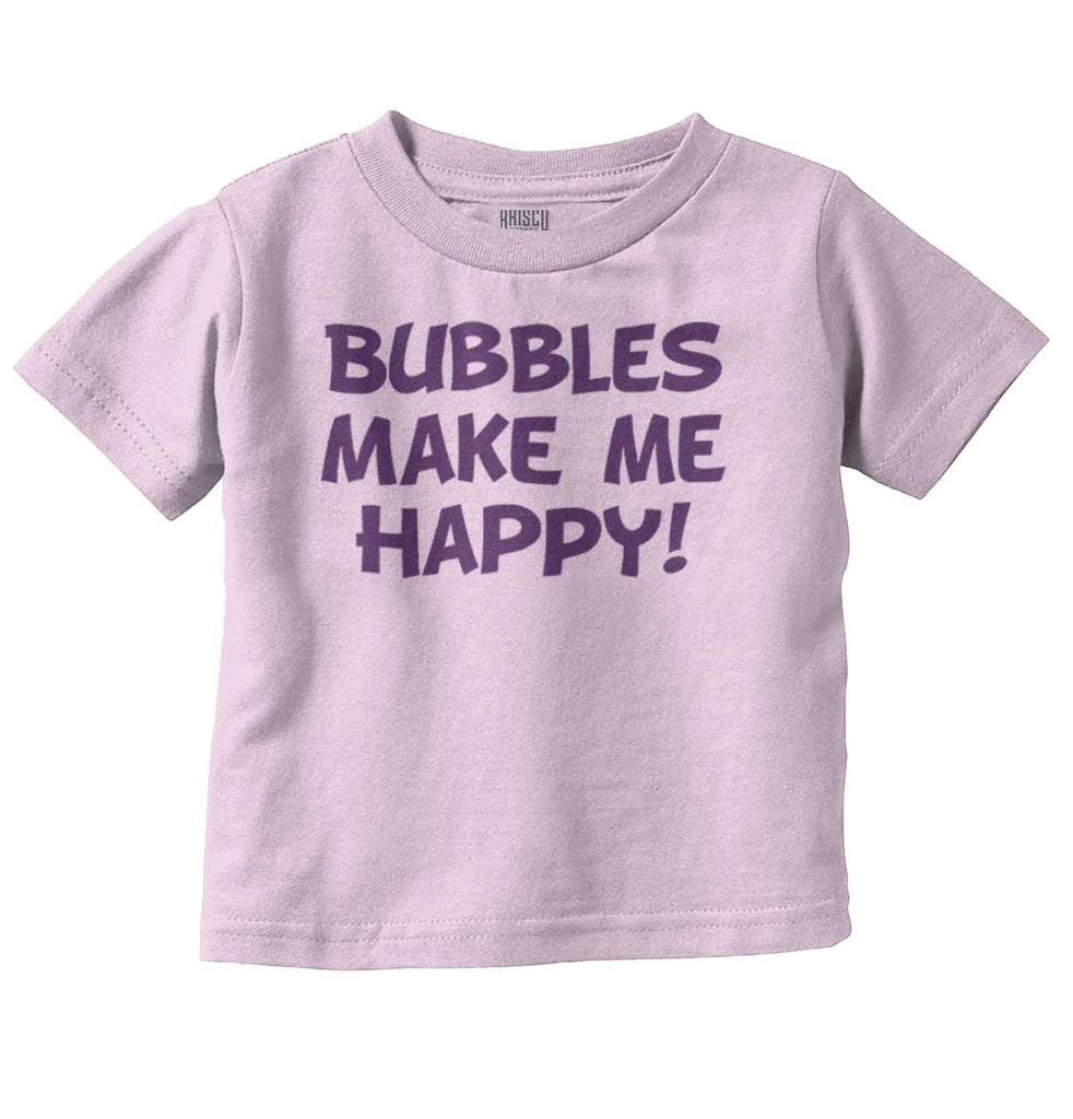 Bubbles Infant Toddler T Shirt-Direct To Garment Print-Brisco Baby