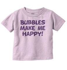 Bubbles Infant Toddler T Shirt-Direct To Garment Print-Brisco Baby