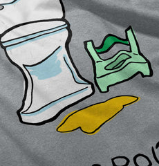 Potty Train Infant Toddler T Shirt-Direct To Garment Print-Brisco Baby