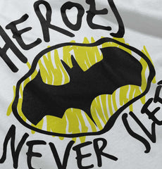 Heroes Never Sleep Romper Bodysuit-Direct To Garment Print-Brisco Baby