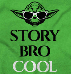 Story Bro Cool Infant Toddler T Shirt-Direct To Garment Print-Brisco Baby