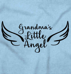 Grandma's Little Angel Infant Toddler T Shirt-Direct To Garment Print-Brisco Baby