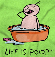 Eating Soap Infant Toddler T Shirt-Direct To Garment Print-Brisco Baby