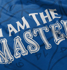 I Am The Master Dungeons Gamer Ringer Romper Bodysuit-Direct To Garment Print-Brisco Baby