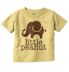 Elephant Peanut Infant Toddler T Shirt-Direct To Garment Print-Brisco Baby