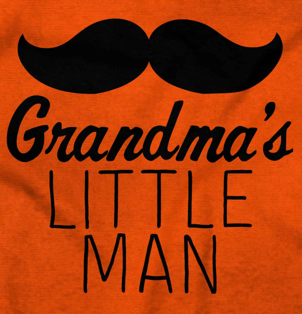 Grandma's Little Man Infant Toddler T Shirt-Direct To Garment Print-Brisco Baby