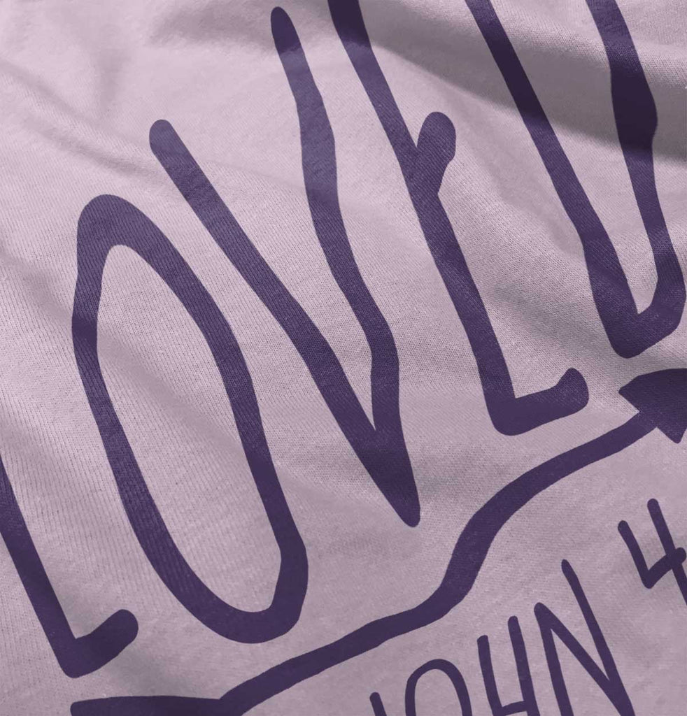 Loved Infant Baby Bib-Direct To Garment Print-Brisco Baby