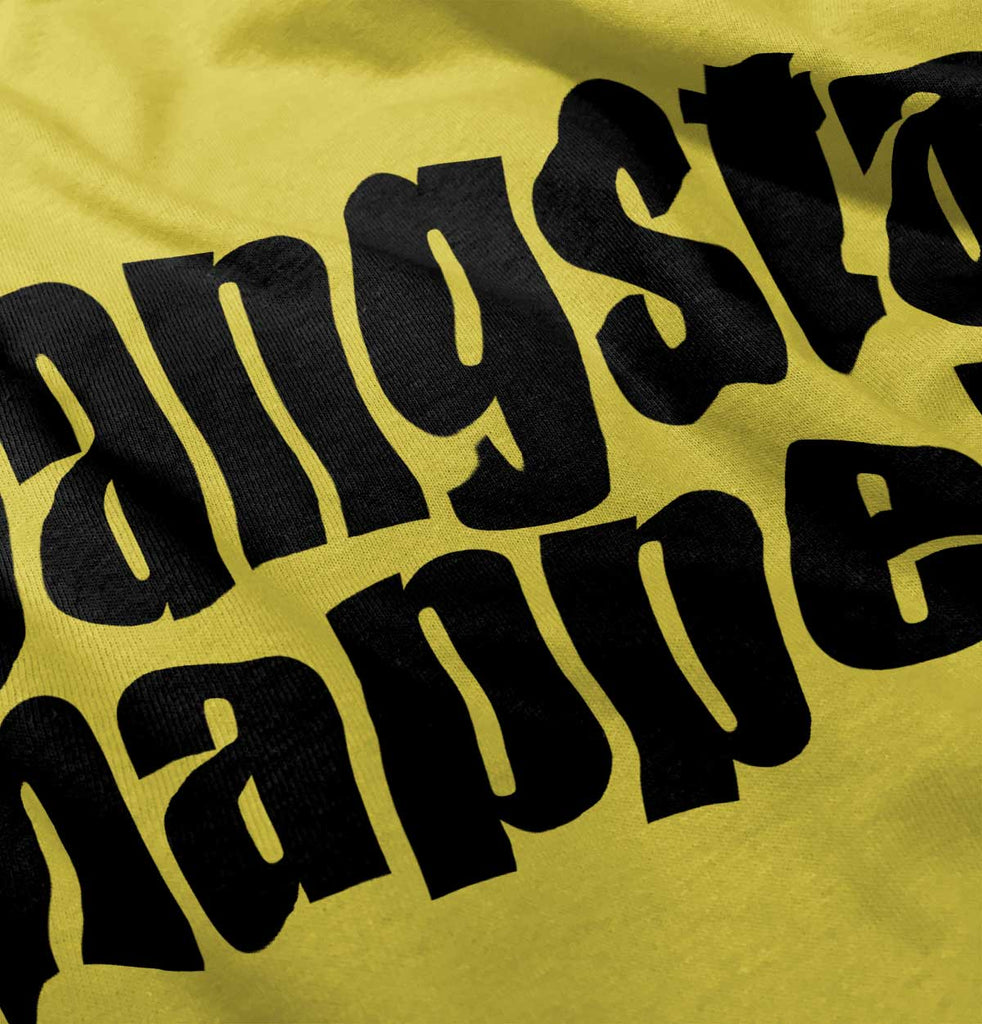 Gangsta Napper Romper Bodysuit-Direct To Garment Print-Brisco Baby