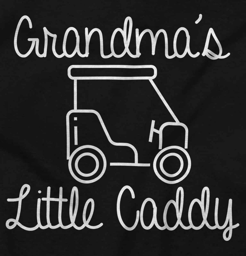 Grandma's Little Caddy Infant Baby Bib-Direct To Garment Print-Brisco Baby