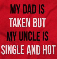 Dad Taken Uncle Sing Toddler Pullover Hoodie-Direct To Garment Print-Brisco Baby