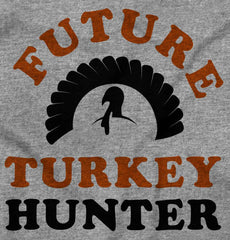 Future Turkey Hunter Romper Bodysuit-Direct To Garment Print-Brisco Baby