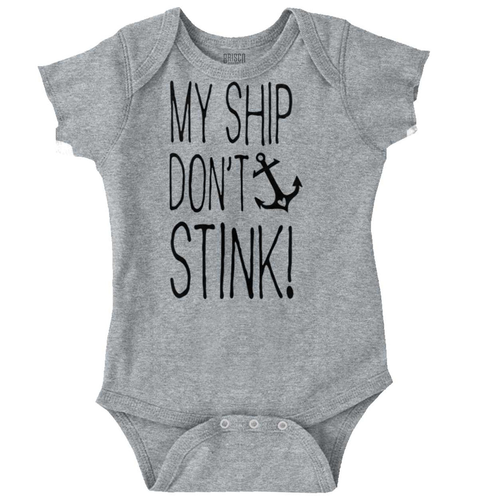 My Ship Romper Bodysuit-Direct To Garment Print-Brisco Baby