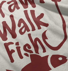 Crawl Walk Fish Baby Striped Skirt Dress-Direct To Garment Print-Brisco Baby