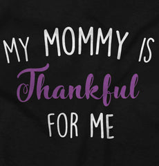 Mommy Is Thankful For Me Infant Baby Bib-Direct To Garment Print-Brisco Baby