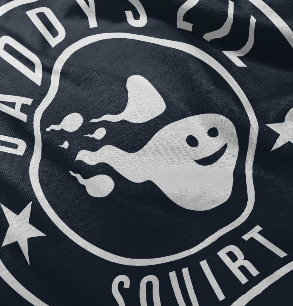 Daddy's Lil Squirt Romper Bodysuit-Direct To Garment Print-Brisco Baby