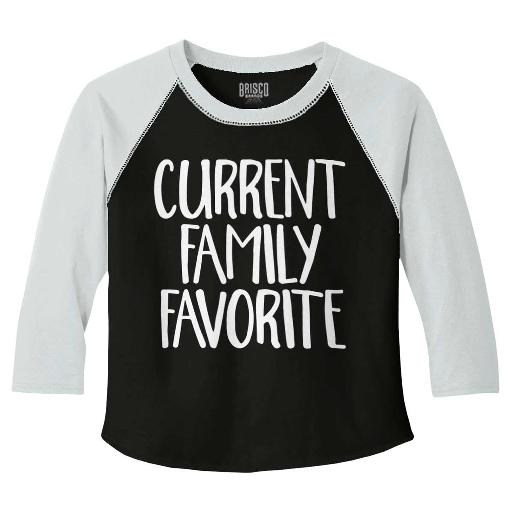 Family Favorite Toddler Baseball-Direct To Garment Print-Brisco Baby