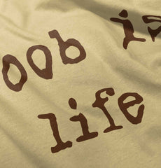 Boob Is Life Romper Bodysuit-Direct To Garment Print-Brisco Baby