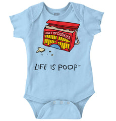 Out of Cookies Romper Bodysuit-Direct To Garment Print-Brisco Baby