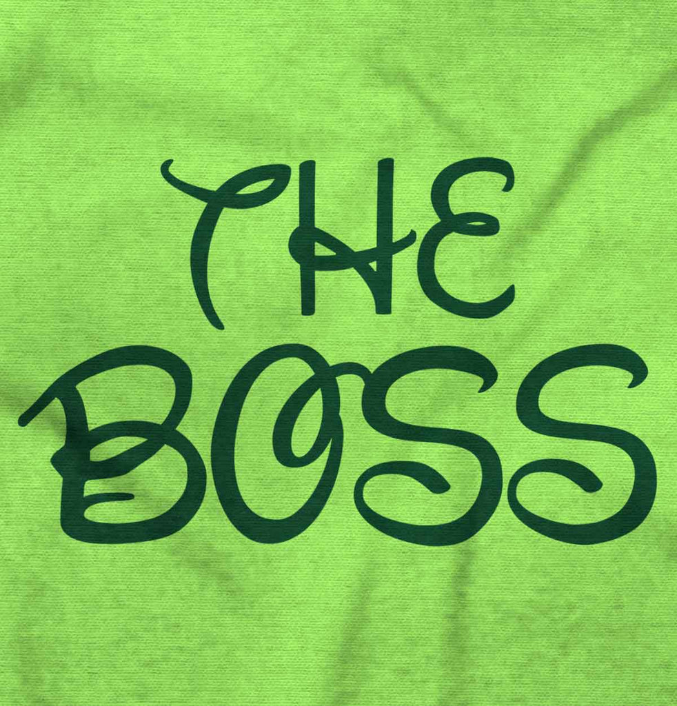 The Boss Romper Bodysuit-Direct To Garment Print-Brisco Baby