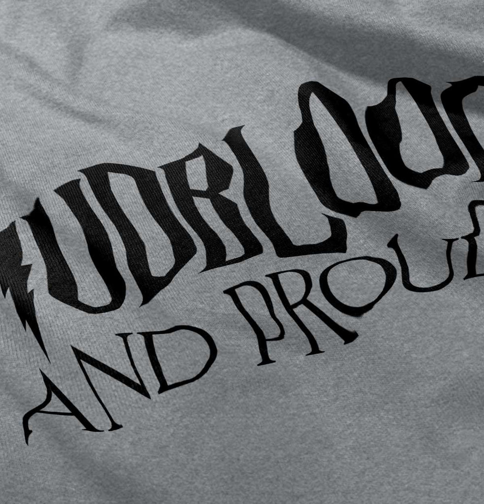 Mudblood And Proud Romper Bodysuit-Direct To Garment Print-Brisco Baby