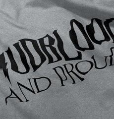 Mudblood And Proud Romper Bodysuit-Direct To Garment Print-Brisco Baby