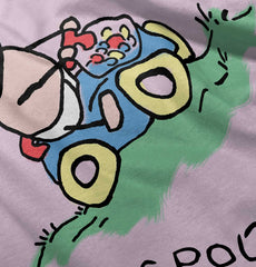 Uphill Baby Car Romper Bodysuit-Direct To Garment Print-Brisco Baby