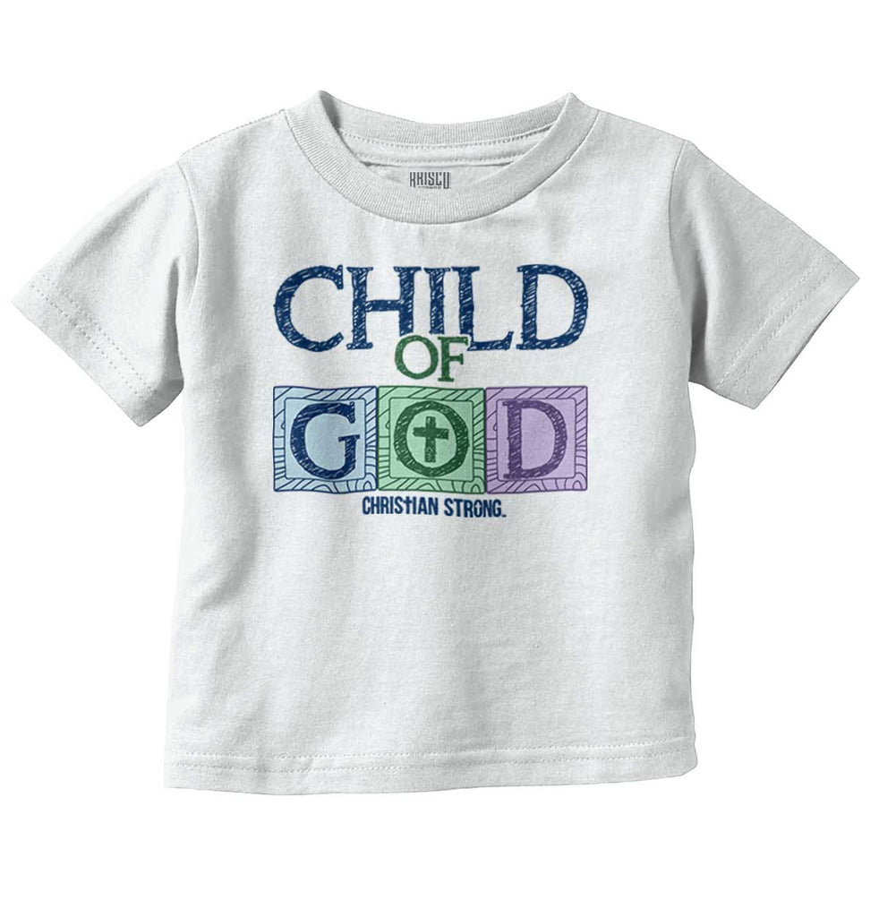 Child of God Infant Toddler T Shirt-Direct To Garment Print-Brisco Baby