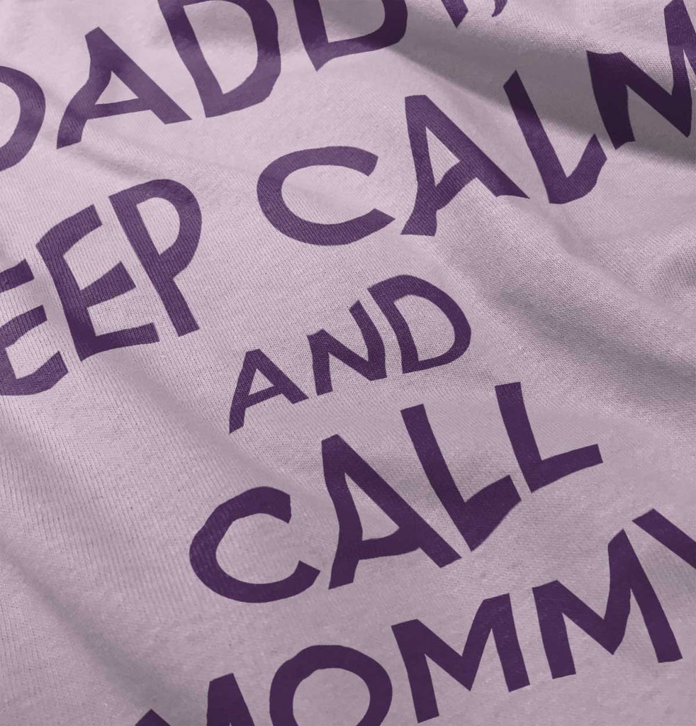 Call Mommy Infant Baby Bib-Direct To Garment Print-Brisco Baby