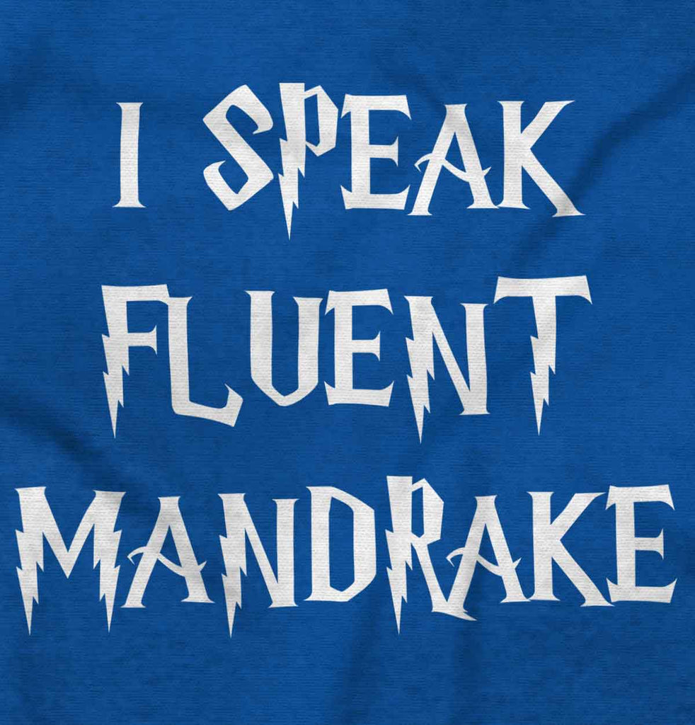 Speak Fluent Mandrake Infant Toddler T Shirt-Direct To Garment Print-Brisco Baby