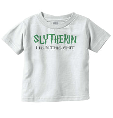 Slytherin Infant Toddler T Shirt-Direct To Garment Print-Brisco Baby