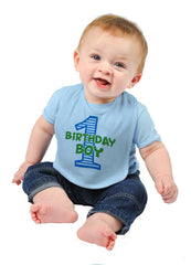Birthday Boy Infant Baby Bib-Direct To Garment Print-Brisco Baby