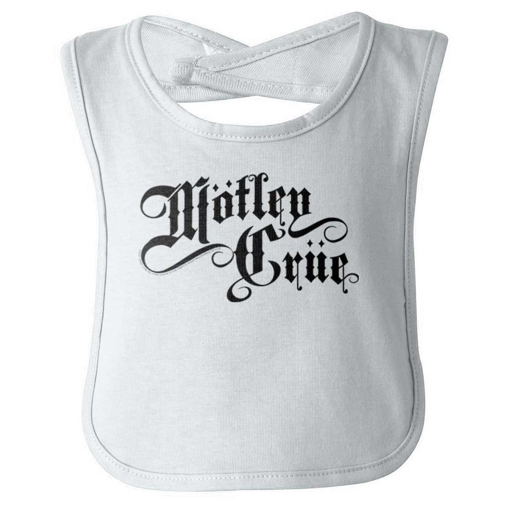 Shout At The Devil Infant Baby Bib-Direct To Garment Print-Brisco Baby