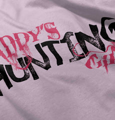 Daddys Hunting Girl Romper Bodysuit-Direct To Garment Print-Brisco Baby