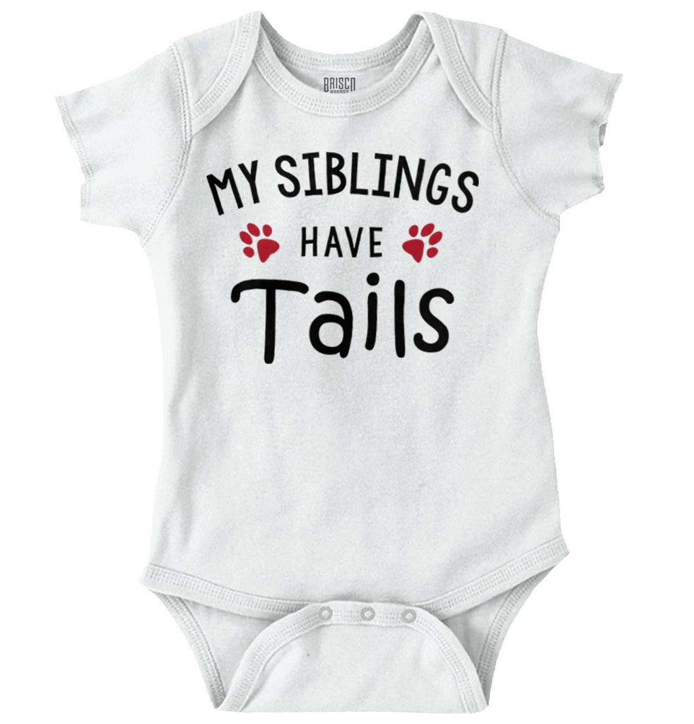 My Siblings Romper Bodysuit-Direct To Garment Print-Brisco Baby