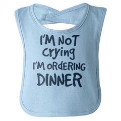 Ordering Dinner Infant Baby Bib-Direct To Garment Print-Brisco Baby
