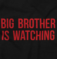 Big Brother Is Watching Infant Baby Bib-Direct To Garment Print-Brisco Baby