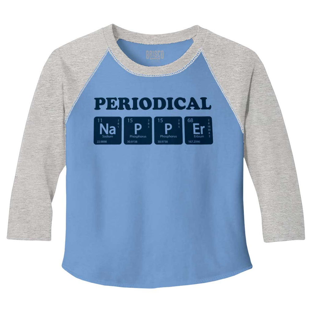 Nap Periodically Toddler Baseball-Direct To Garment Print-Brisco Baby