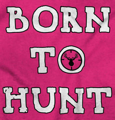 Cute Born To Hunt Deer Romper Bodysuit-Direct To Garment Print-Brisco Baby