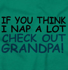 Check Out Grandpa Solid Baby Pajama Top-Direct To Garment Print-Brisco Baby