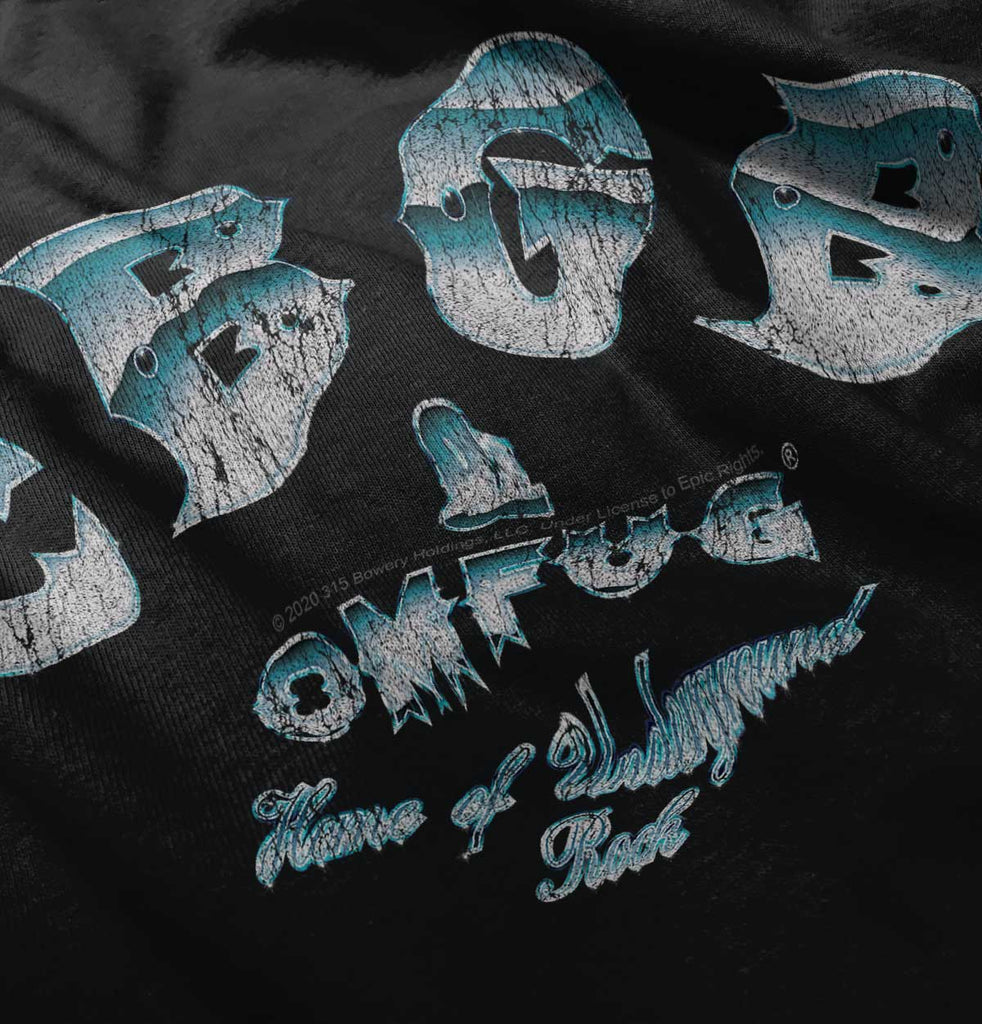 Logo of CBGB Infant Baby Bib-Direct To Garment Print-Brisco Baby