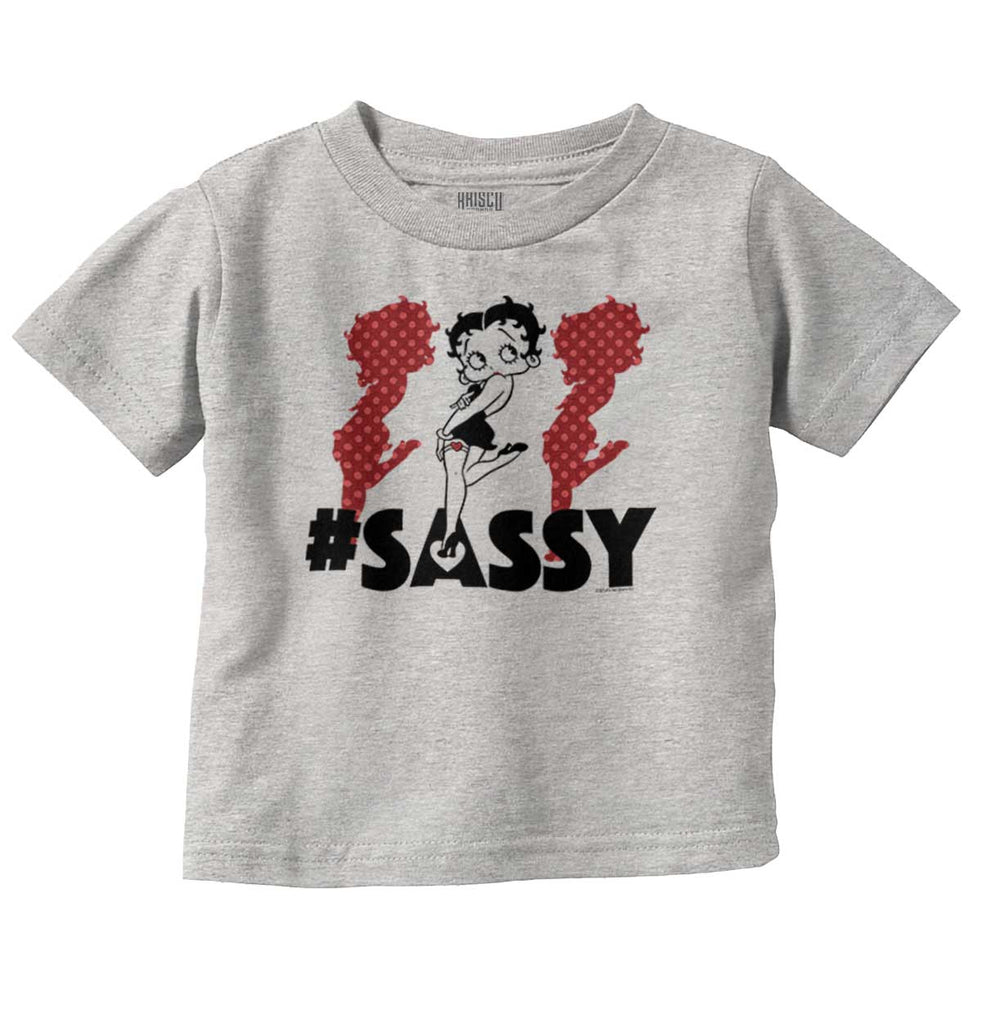 Sassy Infant Toddler T Shirt-Direct To Garment Print-Brisco Baby