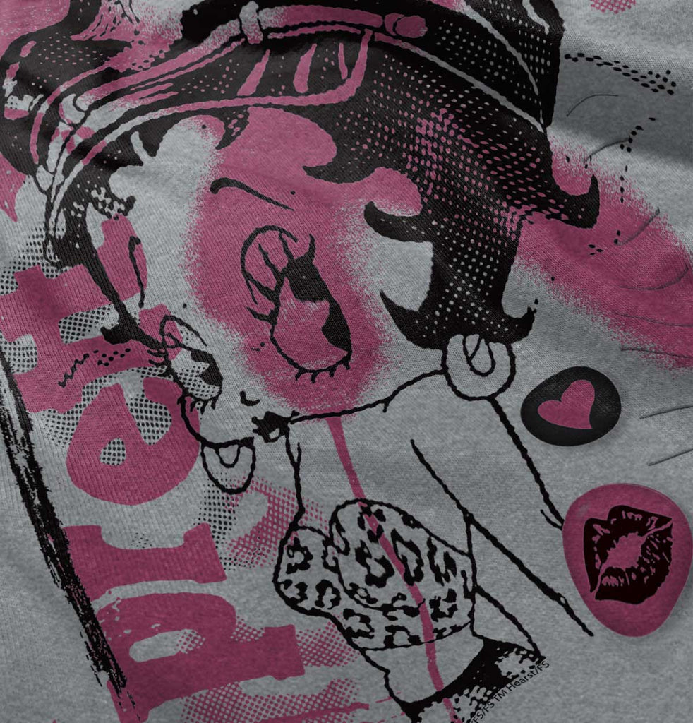 Pinup Betty Infant Toddler T Shirt-Direct To Garment Print-Brisco Baby