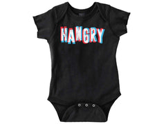 Hangry Romper Bodysuit-Direct To Garment Print-Brisco Baby