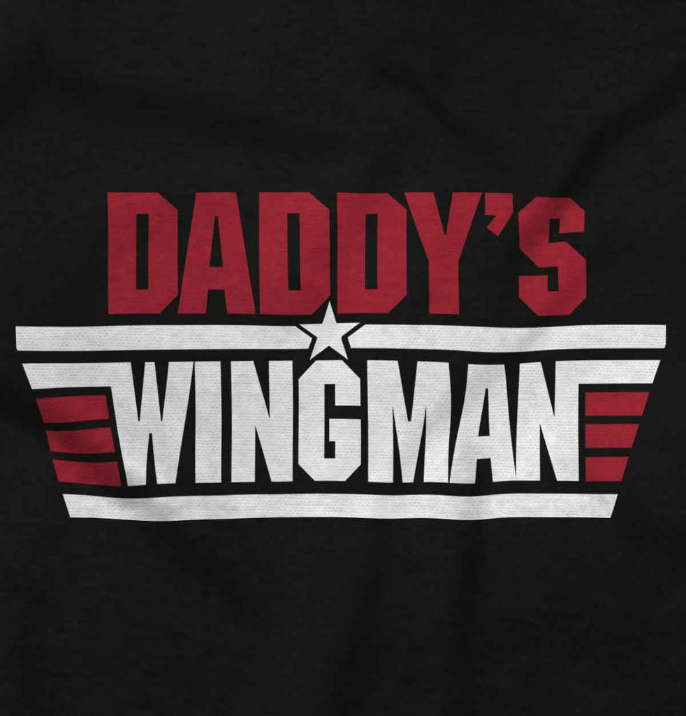 Daddy's Wingman Solid Baby Infant Dress-Direct To Garment Print-Brisco Baby