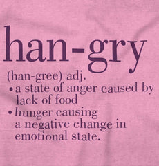 Hangry Definition Infant Toddler T Shirt-Direct To Garment Print-Brisco Baby