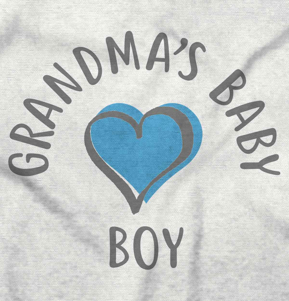 Grandma's Baby Boy Infant Toddler T Shirt-Direct To Garment Print-Brisco Baby