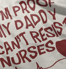 Can't Resist Nurses Baby Striped Skirt Dress-Direct To Garment Print-Brisco Baby