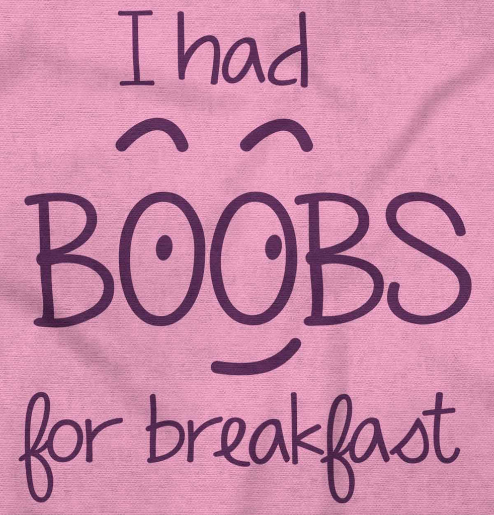 I Had Boobs Romper Bodysuit-Direct To Garment Print-Brisco Baby