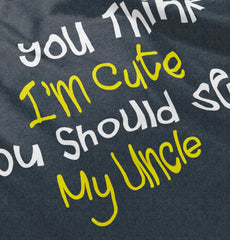 See My Uncle Toddler Football Jersey Tee-Direct To Garment Print-Brisco Baby