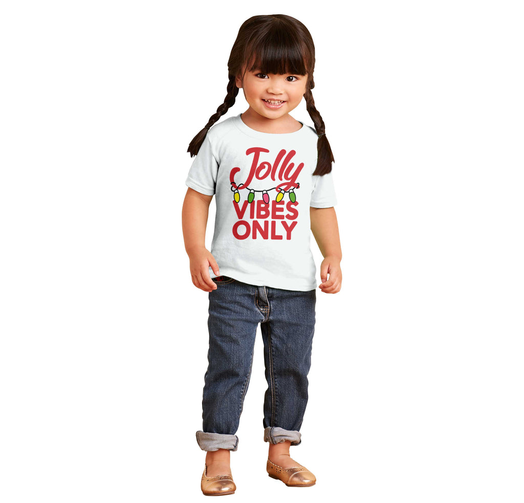 Jolly Vibes Only Infant Toddler T Shirt-Direct To Garment Print-Brisco Baby